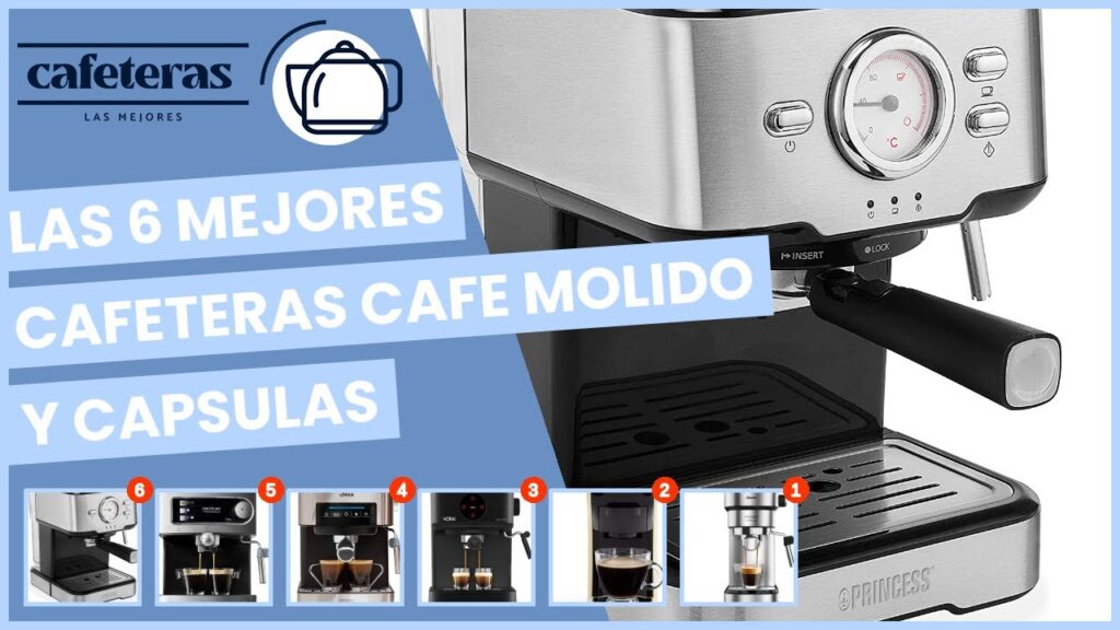 cafetera combinadas cápsulas y café molido