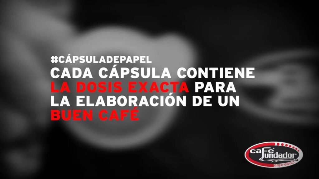 cápsulas de café de papel