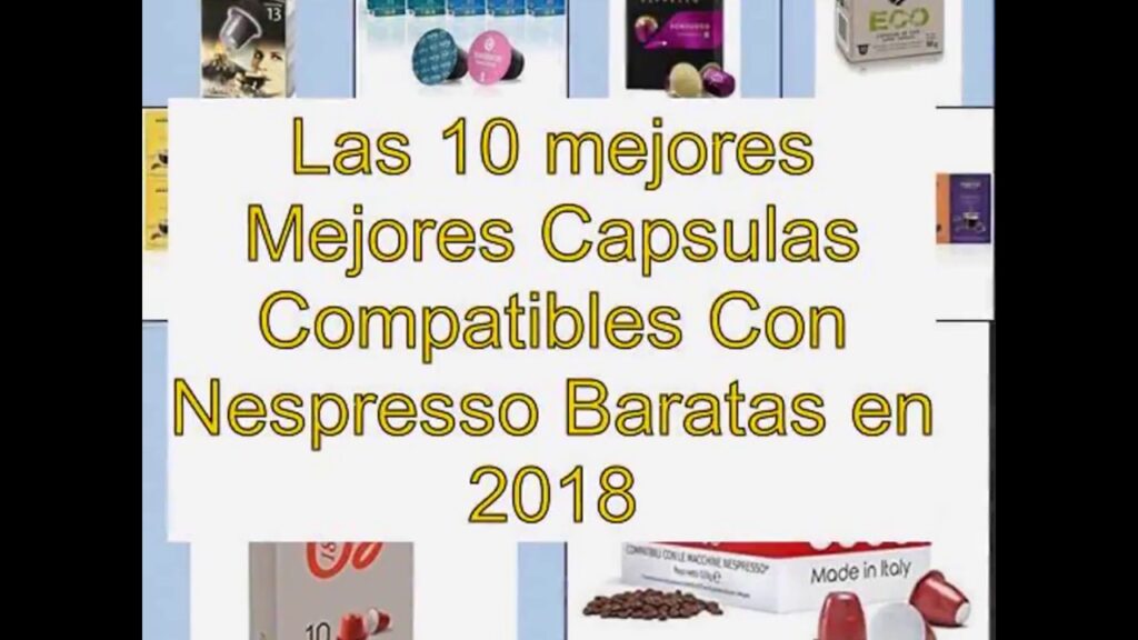 capsulas de cafe nespresso baratas