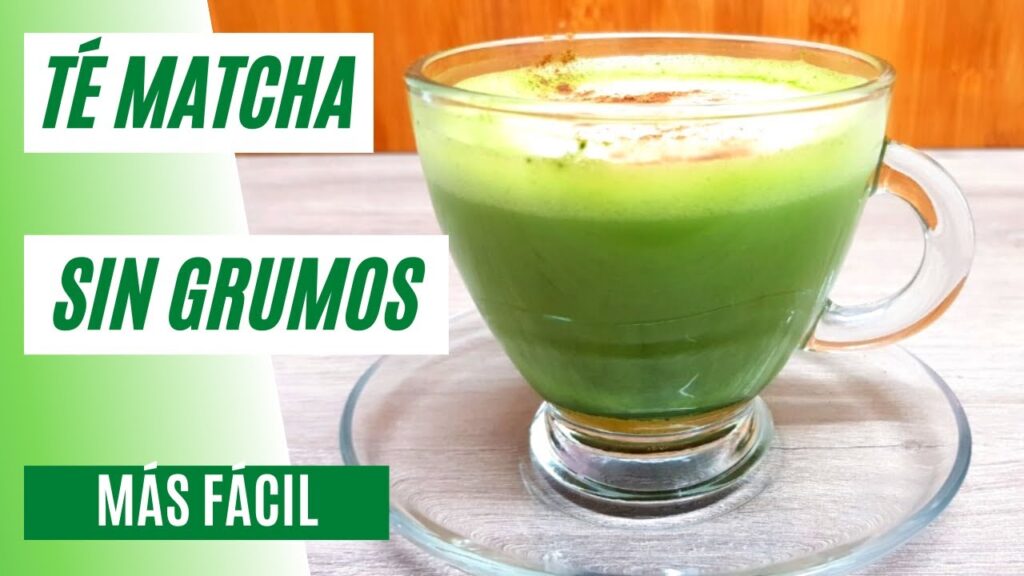 como hacer té matcha sin batidor