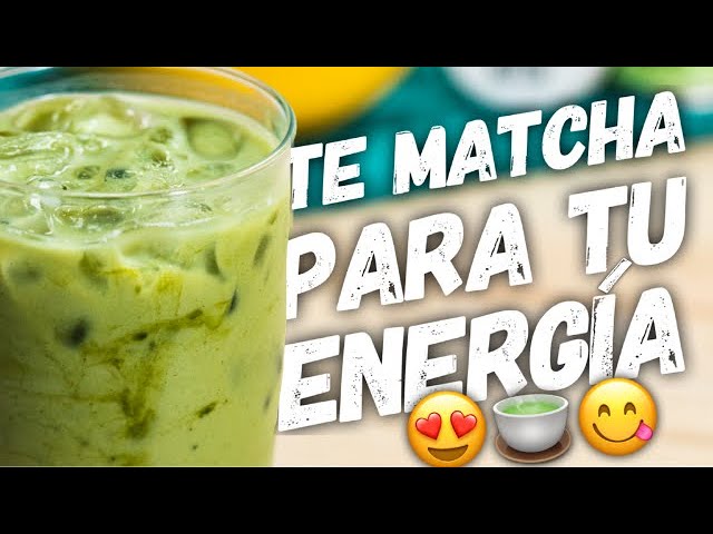 como preparar té matcha frío