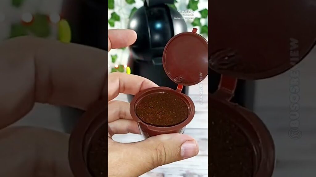 como usar capsulas de cafe reutilizables