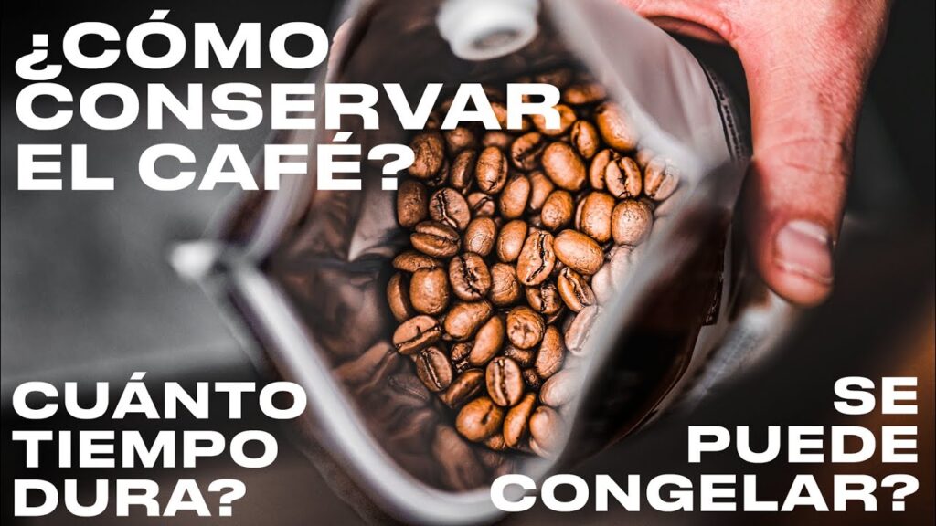 donde guardar el cafe molido una vez abierto