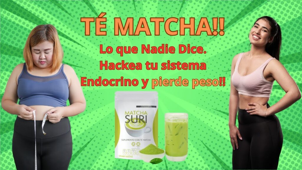 en cuanto tiempo se baja de peso con té matcha