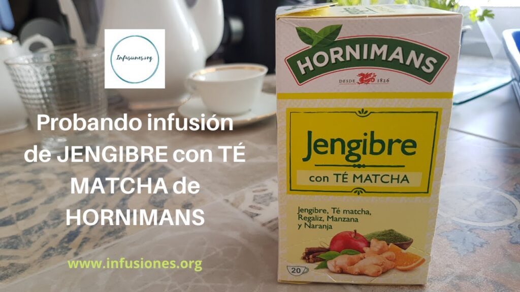 jengibre con té matcha