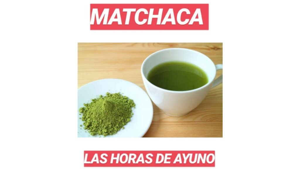 te matcha ayuno intermitente