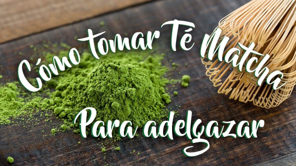 té matcha como tomarlo
