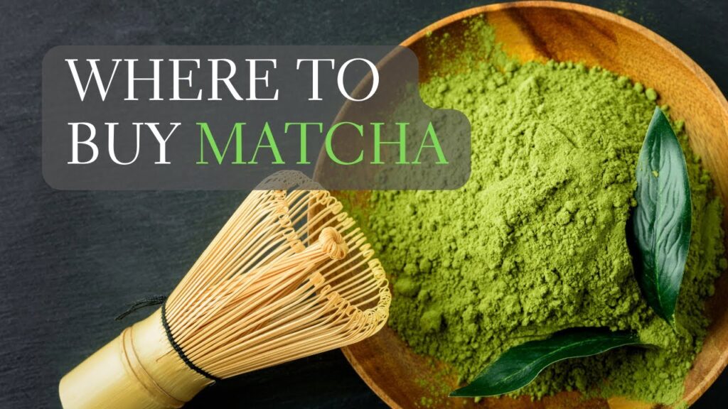 té matcha donde lo venden