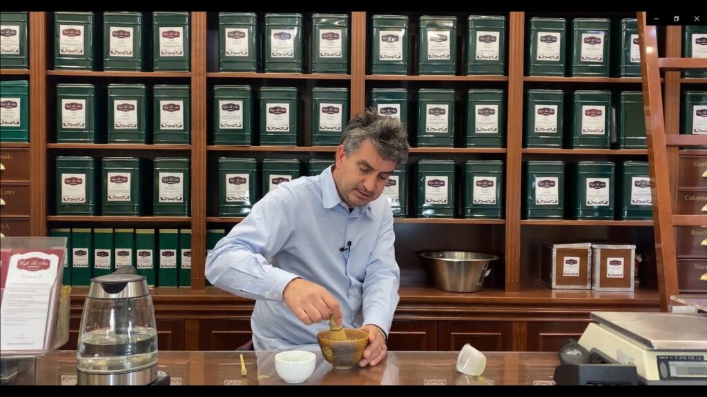 té matcha en sobres