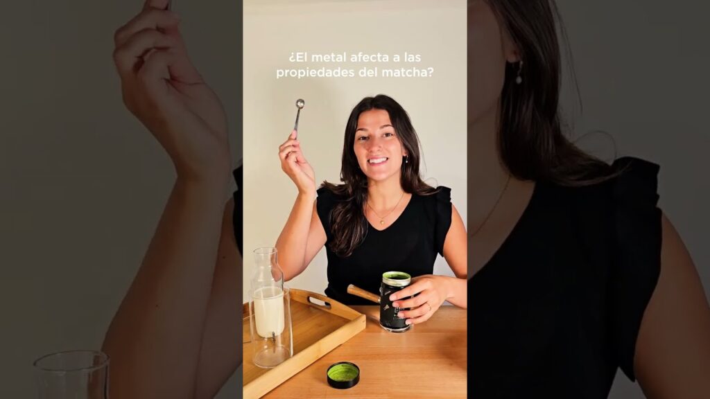 té matcha no puede tocar metal