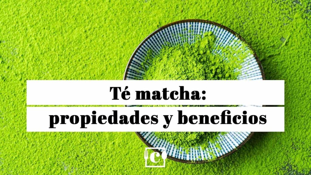 té matcha propiedades