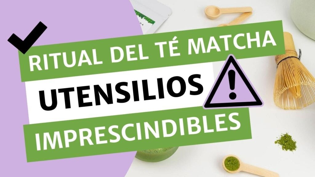 te matcha utensilios